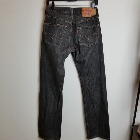 LEVI'S 501 MEN'S Jeans Straight Leg Pants - Picture 3 of 9